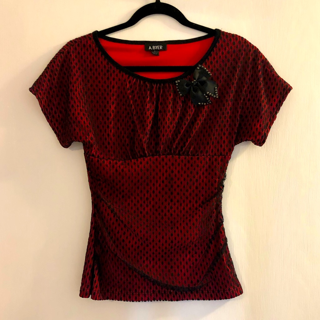 Vibrant Red Top